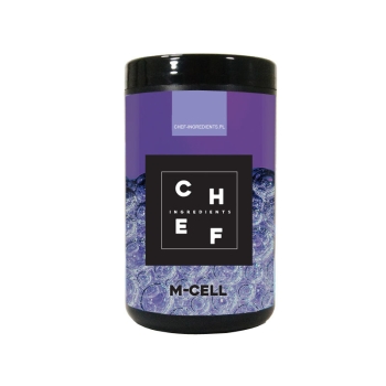 M-CELL - Chef ingredients 300 g Do żelowania w wysokich temperaturach, tworzenie miękkich folii spożywczych